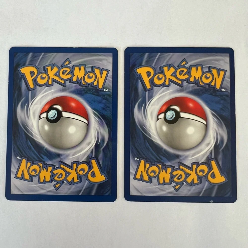 Vintage Pokemon Tentacool & Tentacruel Fossil Set Playing Card